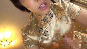 Their Eyes Meet Again and Again as the Massage Slowly Turns Into Desire.