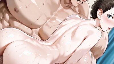 Shizuka, the naked anime babe, gets fucked hard by her lover's friend in a steamy lovemaking session