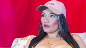 Sexy Latina with Huge Tits