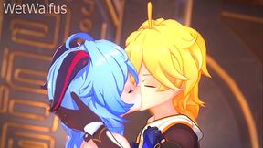 Ganyu and Aether Intimate Sex Compilation - Genshin Impact Hentai