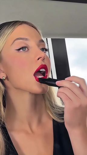 Lipstick application