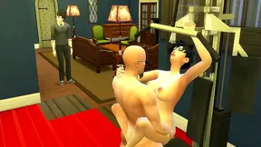 Videl Cheats With Perverted Master Roshi While Gohan Watches Cuckolded