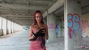 Ginger Teen 18+ Bella Deep Anal At Street Casting