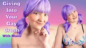 Giving Into Your Gay Crush With Music - Finally hooking up with THAT friend! - Mistress Mystique Hoops - WMV