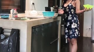 EP 7 - My mistress get banged! inside kitchen while cooking