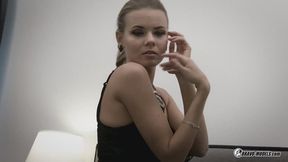 Kate Jones X002 - Nude glamour model in bed