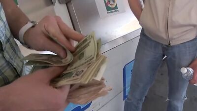 Shy stud Mickey Drake bangs Zach Alexander in abandoned car lot