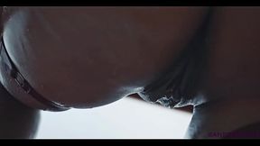 SANKTOR - BBW NATIVE AMERICAN MILF MASTURBATES IN THE SHOWER