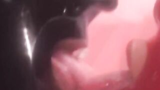 FemDom BDSM Lesbians - Latex Mistress Dominates Submissive Slave Girl in Rough Sex
