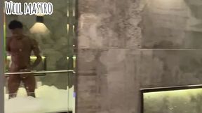 fui fazer um ensaio fotografico no hotel a fotografa [ marcelle herrera ] nao resistiu pediu senta gostoso no mastro