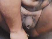 Princess Sissy en petticoat recibiendo Pleasure anal