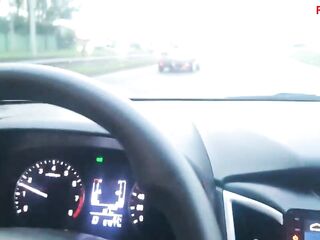 I WAS BREAKED IN BY A EBONY CHAP WITH A LARGE, THICK KNOB AND MY SPOUSE WENT IN FRONT OF THE CAR AND DIDN'T NOTICE - CUCKOLD'S FANTASY