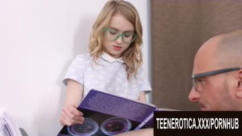 Blonde Teen (18+) Fairy Serves Up Hardcore Cock Worship