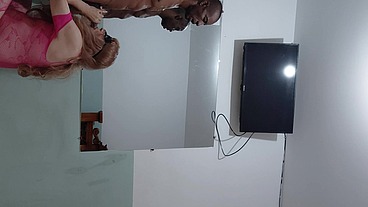 Stud with an extra-thick 25cm BBC fucks a horny twink until he spurts all his load. Domination, interracial, gay sex, black and white. Part I.