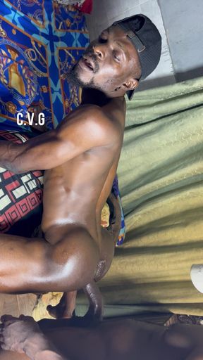 My Awusa Friend with the Biggest Dick in Africa Fuck Me