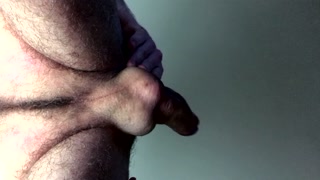 Horny Teen Wanks Off His Big Cock