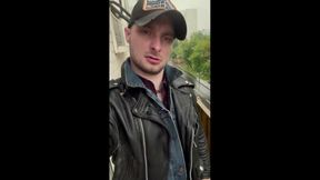 Kinkysirius Wet Rain Shower in Cowboy Outfit