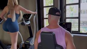 Thick Blonde Gym Babe Marian Franco Hookup In Gym