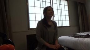 Jap cutie's private debut in neon-lit JAV flick