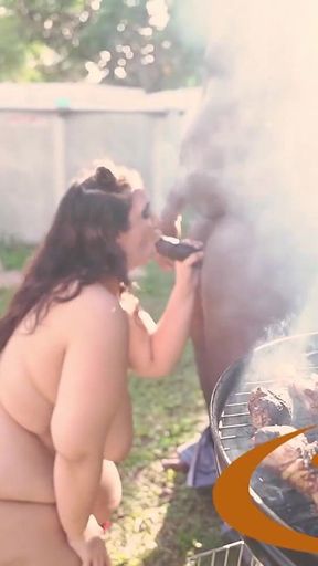 Semaj Media Rose D Kush Loves Sucking Me While I Am Grilling!!