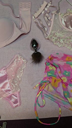 Silky Pink Panty Club Wear Try on Haul Nilmini Sheron