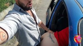 Milf si f� scopare in autostrada