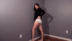High Waisted Panty Modeling Show - 16 Classic Full Coverage Briefs - Kylie Jacobsx - MP4 4K HD