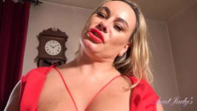 Blonde SEASONED BEAUTY Eva May offers POV dinner gratitude with big tits and ass
