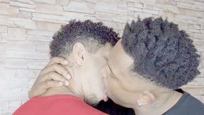 KISSING MY DELICIOUS WALLPAPER INSTALLER - BY ANDREW DIOP AND MAX BRONSON - CLIP 3