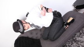 ciu489 - WPC Faye Taylor speedcuffed