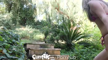 Athena Faris Teases Step Brother With Tight Blonde Body