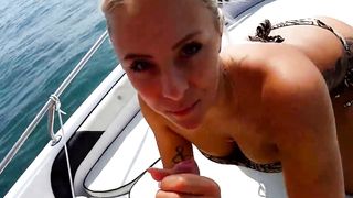 DEUTSCHES milf BOOT FICKT AUF DEM MEER