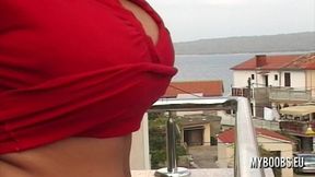Bigtits Kora Kryk Outdoor Naked in Croati