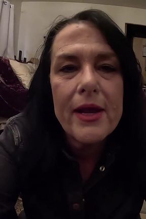 Imagine Getting a Smoking Blowjob From a Gothic Witchy MILF