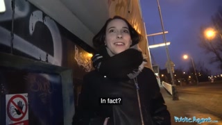 Public Agent Hot Czech car fuck after public blowjob makes agents cock hard