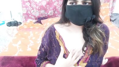 Sobia Nasir Raw Roleplay Moaning Alone Fingering Bald Pussy Barefoot