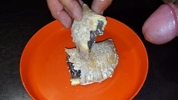 My Cock Cream makes this Chocolate filled pie a delicious dessert.