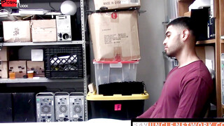 SayUncleNetwork.com - Officer's thick BBC impales perp for a raw punishment session