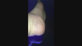 BLUE MIRROR LEFT FOOT SIZE 7 SMALL
