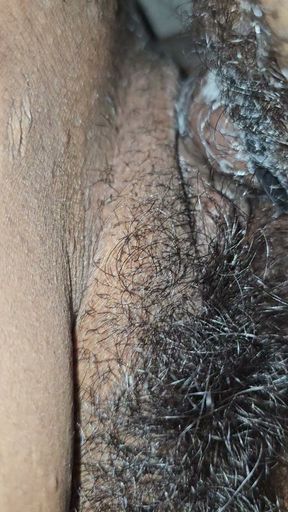 Creaming my pussy close up
