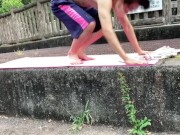 A Japanese idol doing high intense sex training at the Tokyo Olympics venue! ②[Big ass] [Big dick]