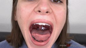 Inside My Mouth - Hellen - mouth examination and exploration part 1 (4K)