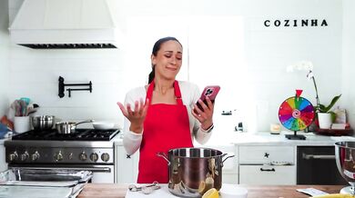 Strawberry Cinnamon Roll Bake Ruins the Kitchen