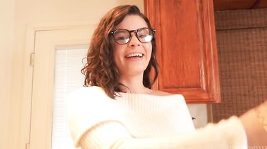 Fiancé moans loud as Aaron Stone stuffs her tight pussy raw before the big day