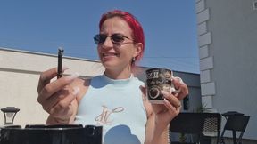 NICOTINE CRAVING Hooked Chain Smoking & Coffee