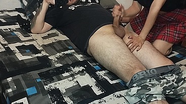 follando con el maestro de la universidad y nos pillan