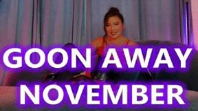 Goon Away November - Mz Kim Cum In Chastity JOI From your Asian Goddess And Suffer the Financial Domination