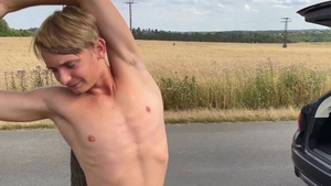 EastBoys: Muscled blond POV massage at castings