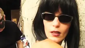 Tattooed and cuffed MATURE BABE dominated by a boot-loving partner