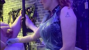 slip & slide .. double domme bum fun